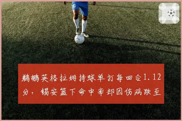 鹈鹕英格拉姆持球单打每回合1.12分，锡安篮下命中率却因伤病跌至64%